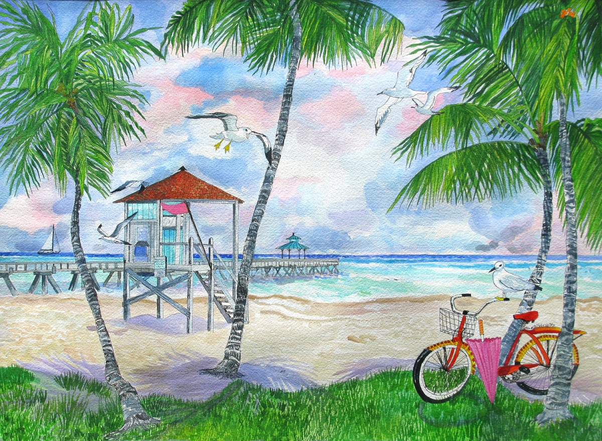 Bicycle to the Beach
