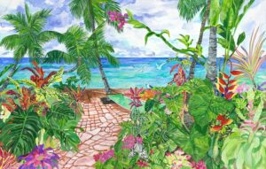 Pathway in Paradise