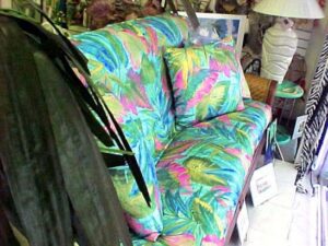420-Futon Cover - Tropical pink